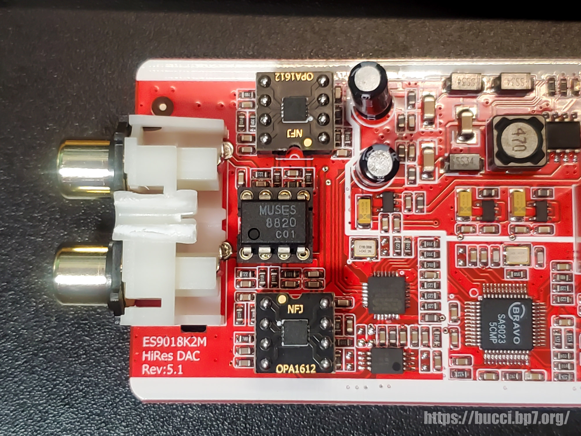 アンプと USB-DAC のオペアンプを交換した – ぶっちろぐ