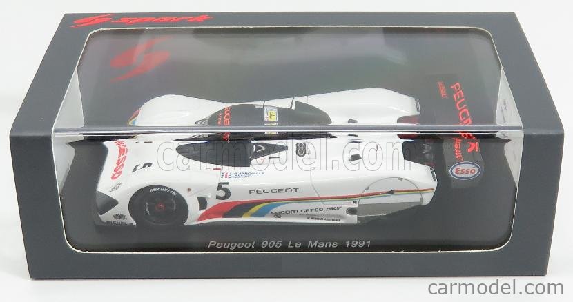 SPARK-MODEL S4740 Scale 1/43 | PEUGEOT 905 N 5 24h LE MANS 1991 M