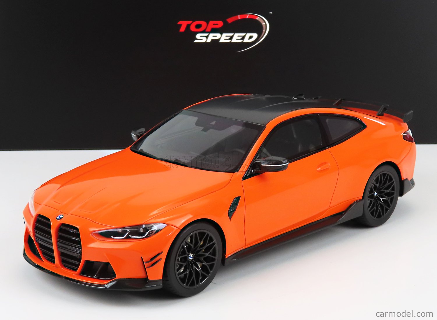 1/18 BMW M4 パフォーマンスエディションミニカーオレンジ