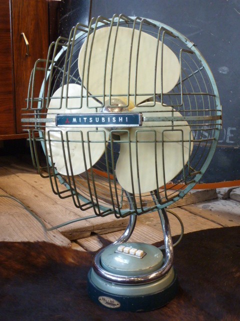 三菱 レトロ扇風機 DM－12L 1958年頃 - BURN-UPS!