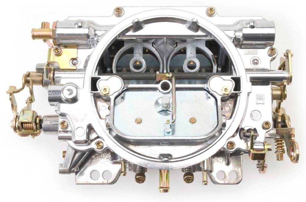 Edelbrock Performer Series 750 cfm, Manual Choke Carburetor, Satin