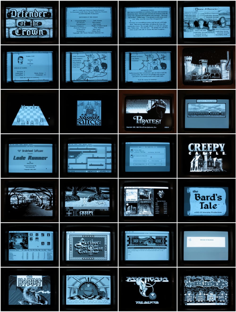 Macintosh Plus Gaming Gallery - Byte Cellar