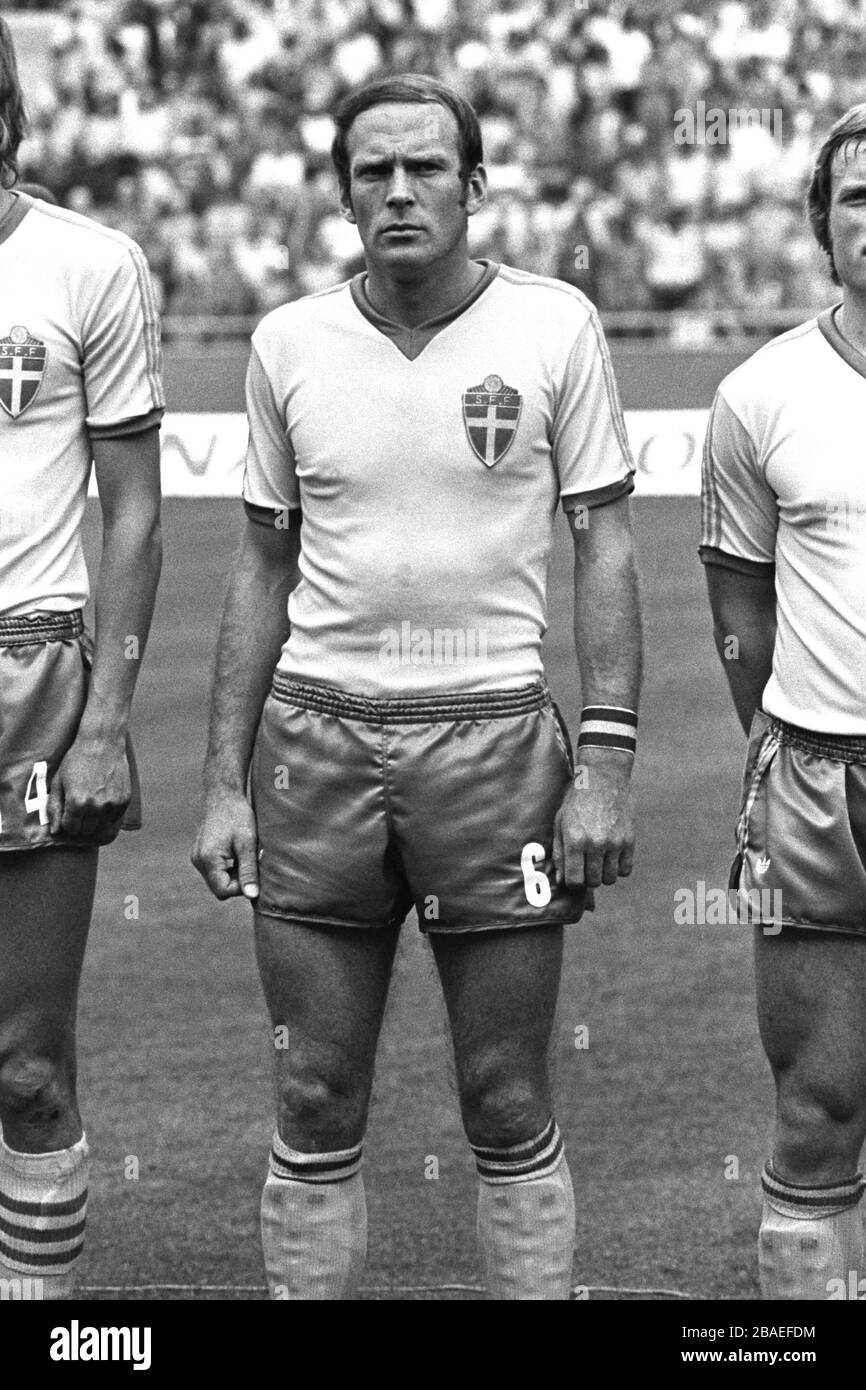 オヴェ・グラーンOve Grahn スウェーデン代表プロサッカー選手 直筆