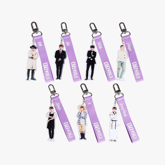BTS World Strap Keyring | KPOP, KDRAMA, HANDMADE, KBEAUTY