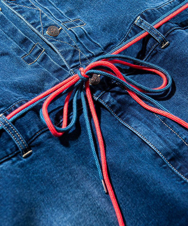 30%OFF【glamb(グラム)】Oversized Denim All in One オーバーサイズ