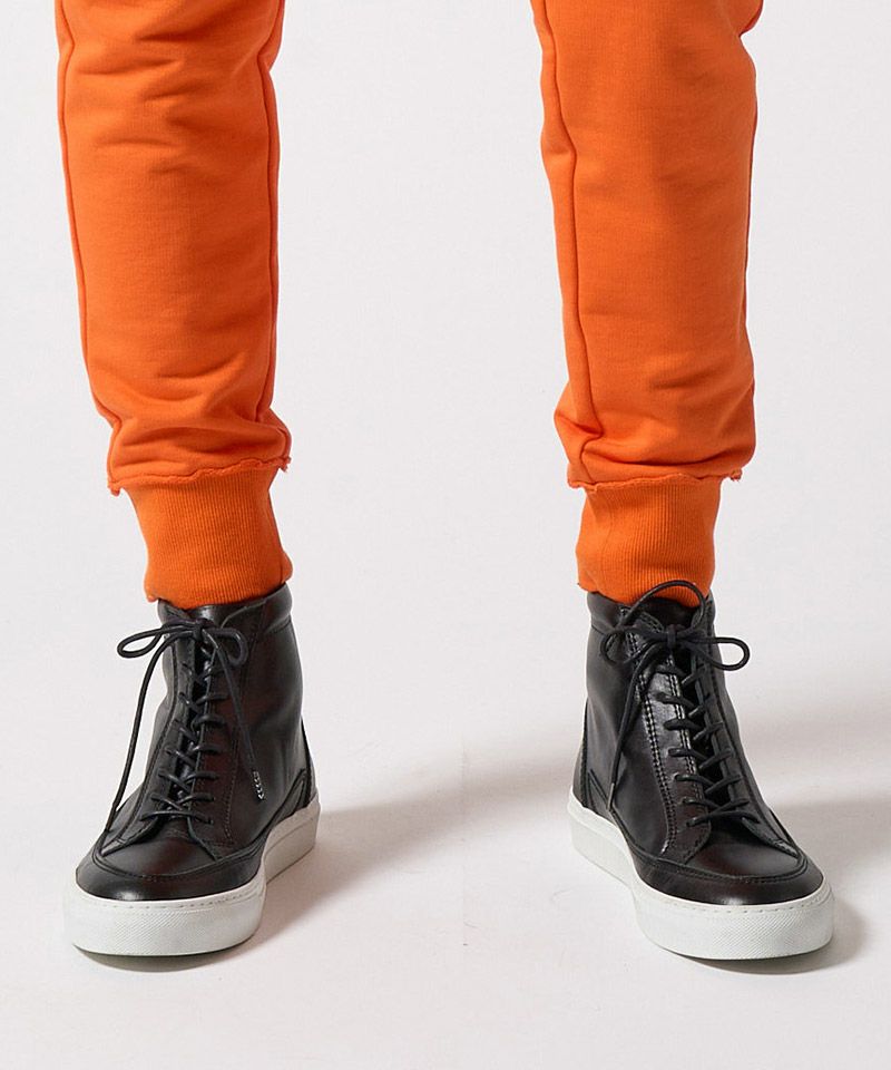 wjk】 back zip sneaker レザースニーカー(8325 bt44e) | CAMBIO カンビオ