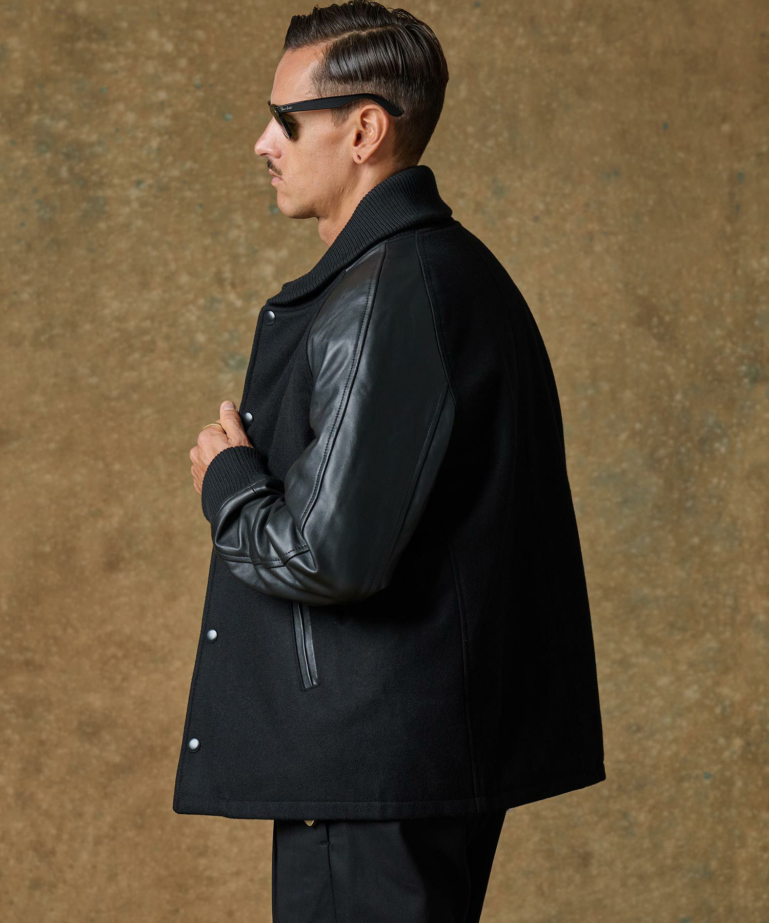 THEOREM(セオレム)】Leather RS Award Jacket スタジャン(TRM24-T014A