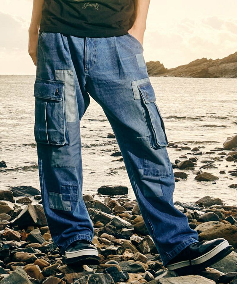 glamb(グラム)】Unplugged Cargo Denim アンプラグドカーゴデニム