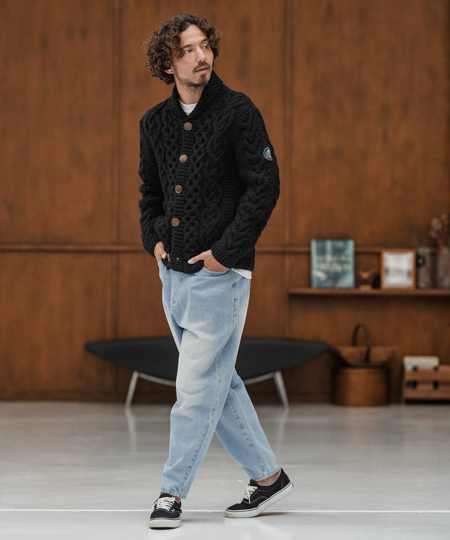 CAMBIO(カンビオ)】Authentic Detail Denim Balloon Silhouette Pants