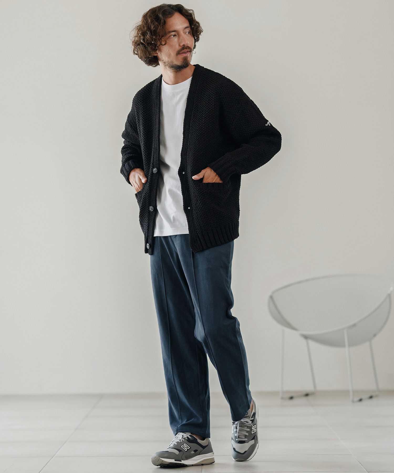 CALL&RESPONSE(コールアンドレスポンス)】センタープリーツPT-スエード