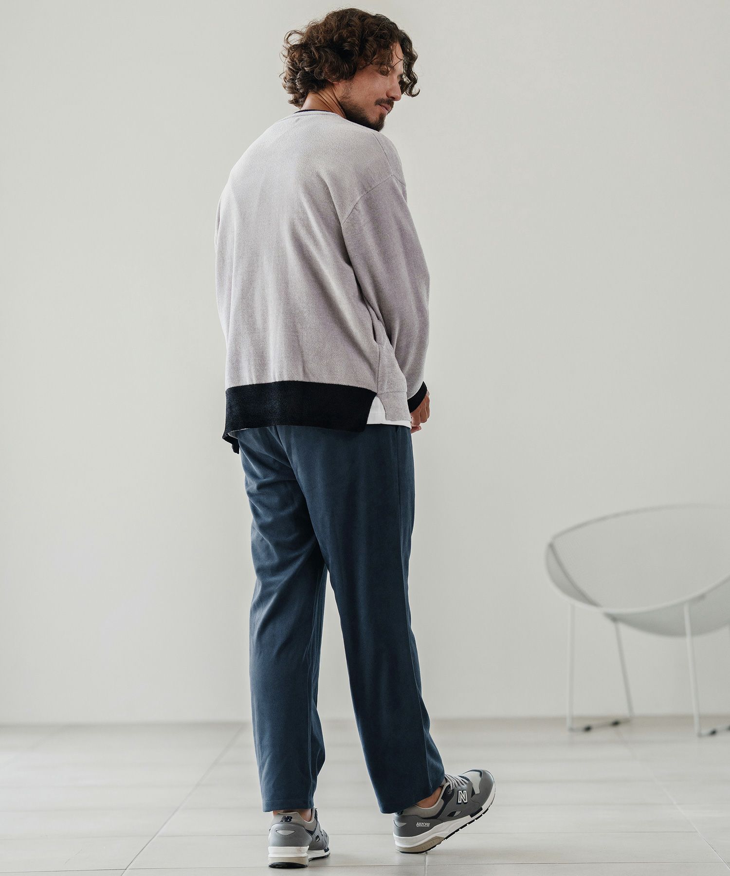 CALL&RESPONSE(コールアンドレスポンス)】センタープリーツPT-スエード