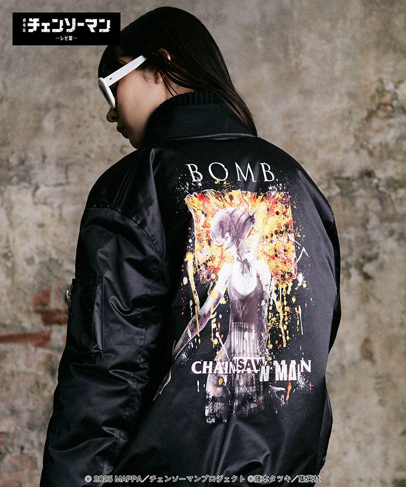 glamb(グラム)】Bomb Bomber Jacket ボムボンバージャケット(GB0425