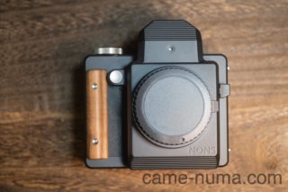 中判カメラ用大口径レンズ「セコールC 80mm F1.9」 を中判デジタル機