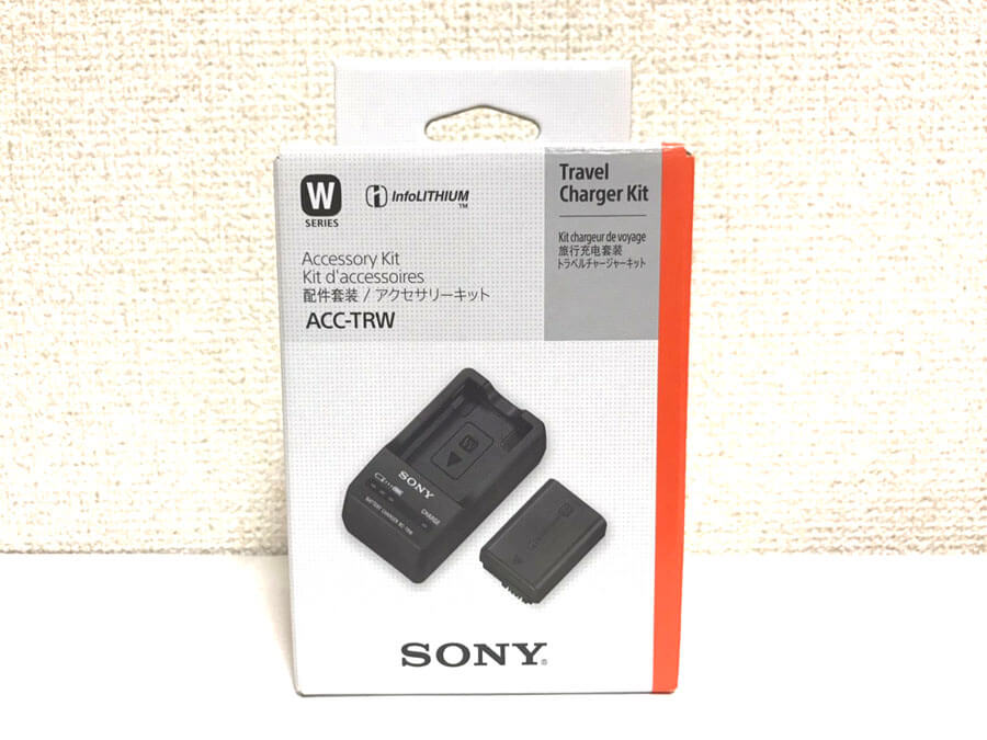 SONY ACC-TRW チャージャー(BC-TRW)・バッテリー(NP-FW50) SONY ソニー