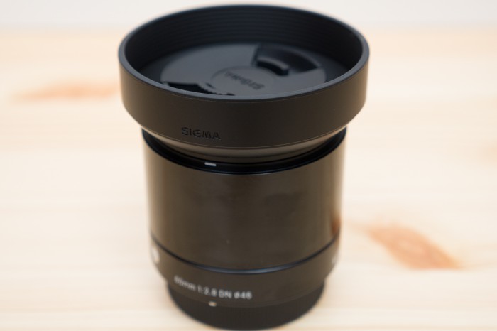 シグマ 60mm F2.8 DN マイクロフォーサーズ” レビュー。 外観を
