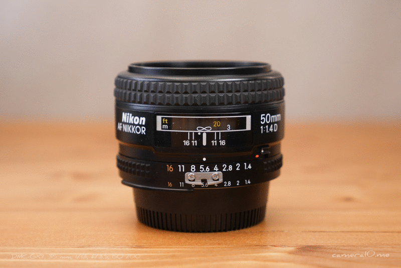 私の常用標準レンズ「Nikon Ai AF Nikkor 50mm f/1.4D」 | かめらと