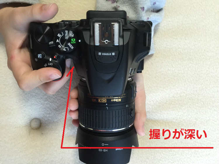 D5500ダブルズームキットの大きさは？小4女子でも問題無く撮影出来ます