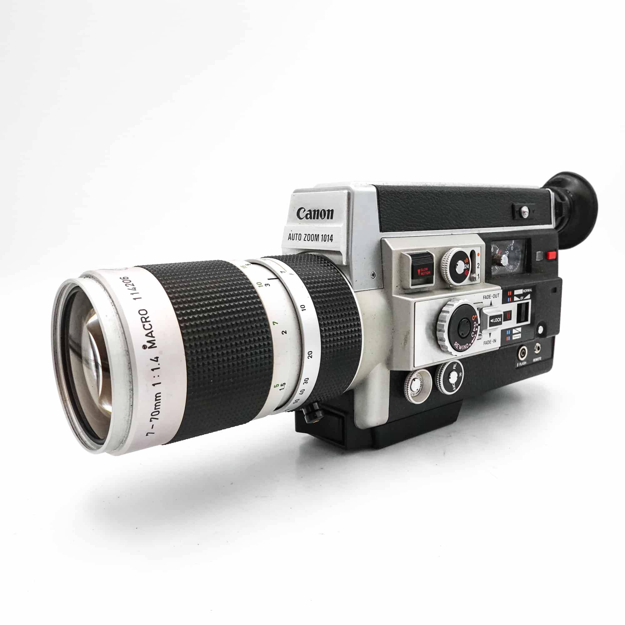 Canon 1014 Auto Zoom Electronic Super 8 Camera - CameraCrate.com