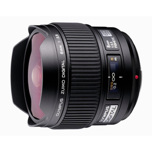 Olympus Zuiko Digital ED 8mm f3.5 Fisheye Lens Review and Specs
