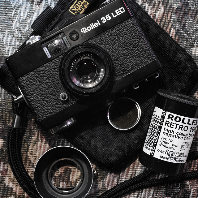 シンプルで精巧な喜び。Rollei 35 LEDと、アクセサリーの楽しみ