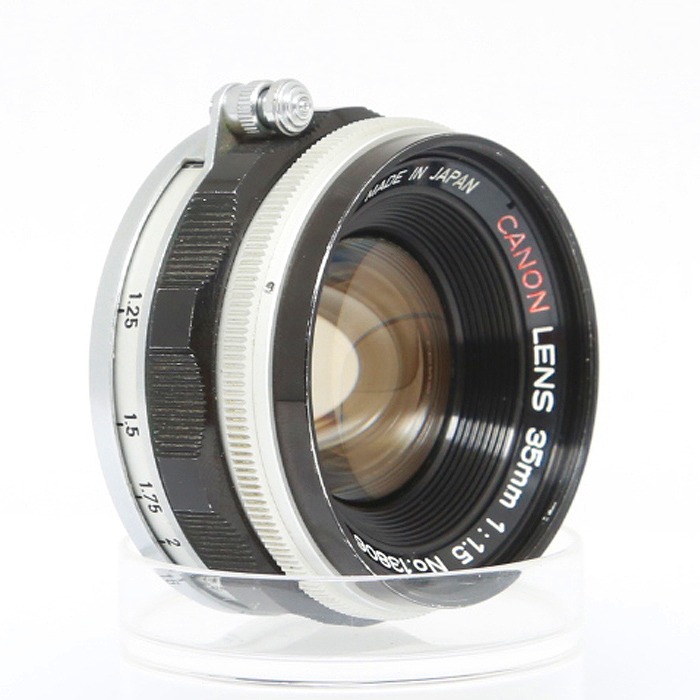 中古】(キヤノン) Canon 35mm F1.5 L39マウント 清掃｜ナニワグループ