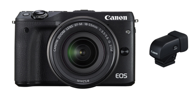 キヤノン(CANON) EOS M3 EF-M18-55 IS STM レンズEVFキット ブラックの