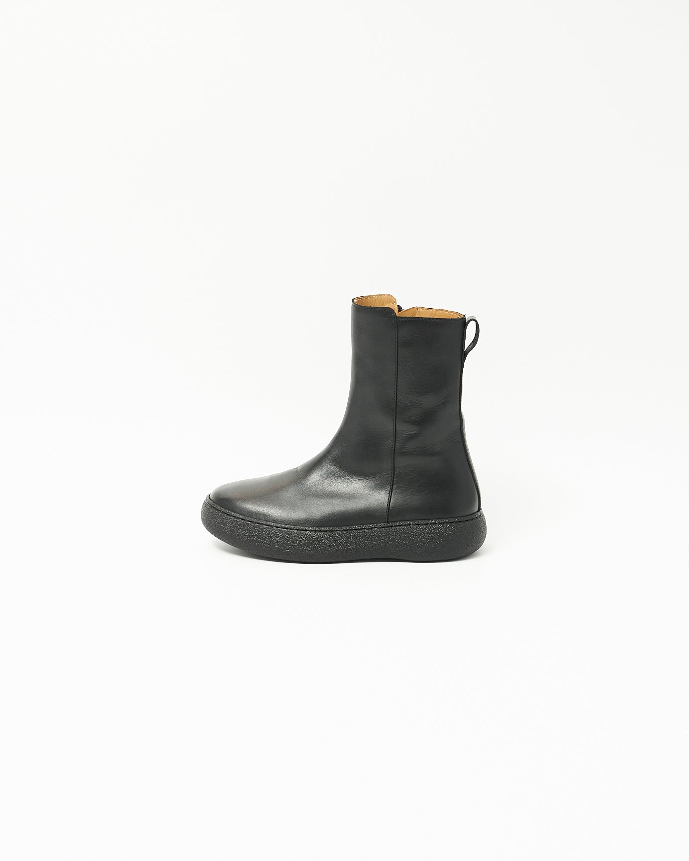 WRAP SOLE SIDE ZIP BOOTS BLACK – caminando.jp