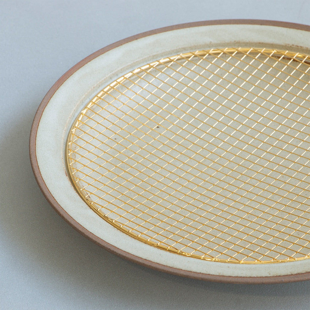 キキメ KIKIME amime プレートL / WHITE 純金網 #85246 – camori