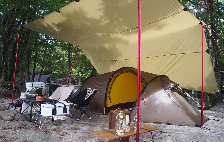 ヒルバーグ｜ナロ4GT／HARUDISKさんのキャンプスタイル