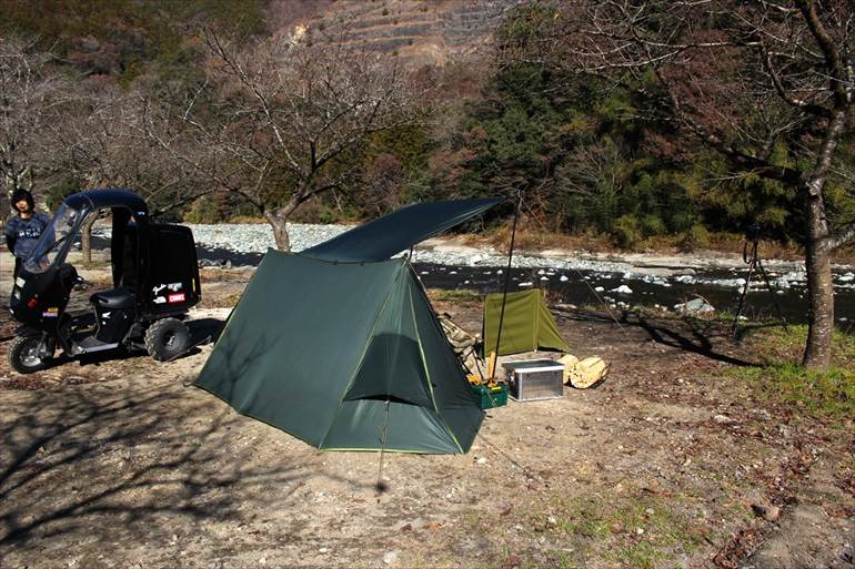 DDハンモック｜SuperLight A Frame Tent｜実例キャンプスタイル