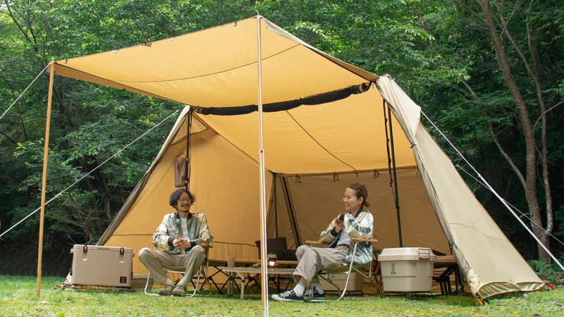 DODから人気シェルターテントのTC版「ヨンヨンベースTC」登場