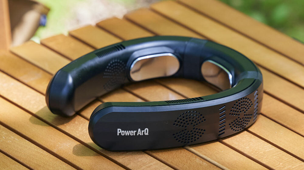 PowerArQからペルチェ式の「ウエアラブルネッククーラー」登場