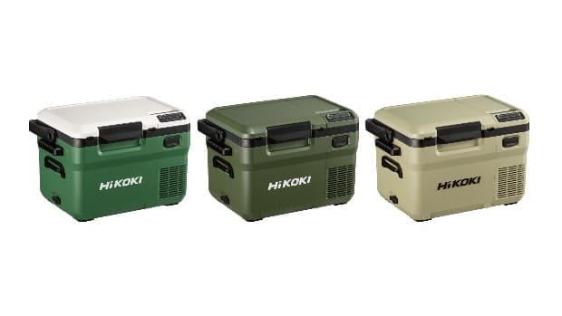 ハイコーキからコンパクトな冷温庫「コードレス冷温庫 UL18DD」登場