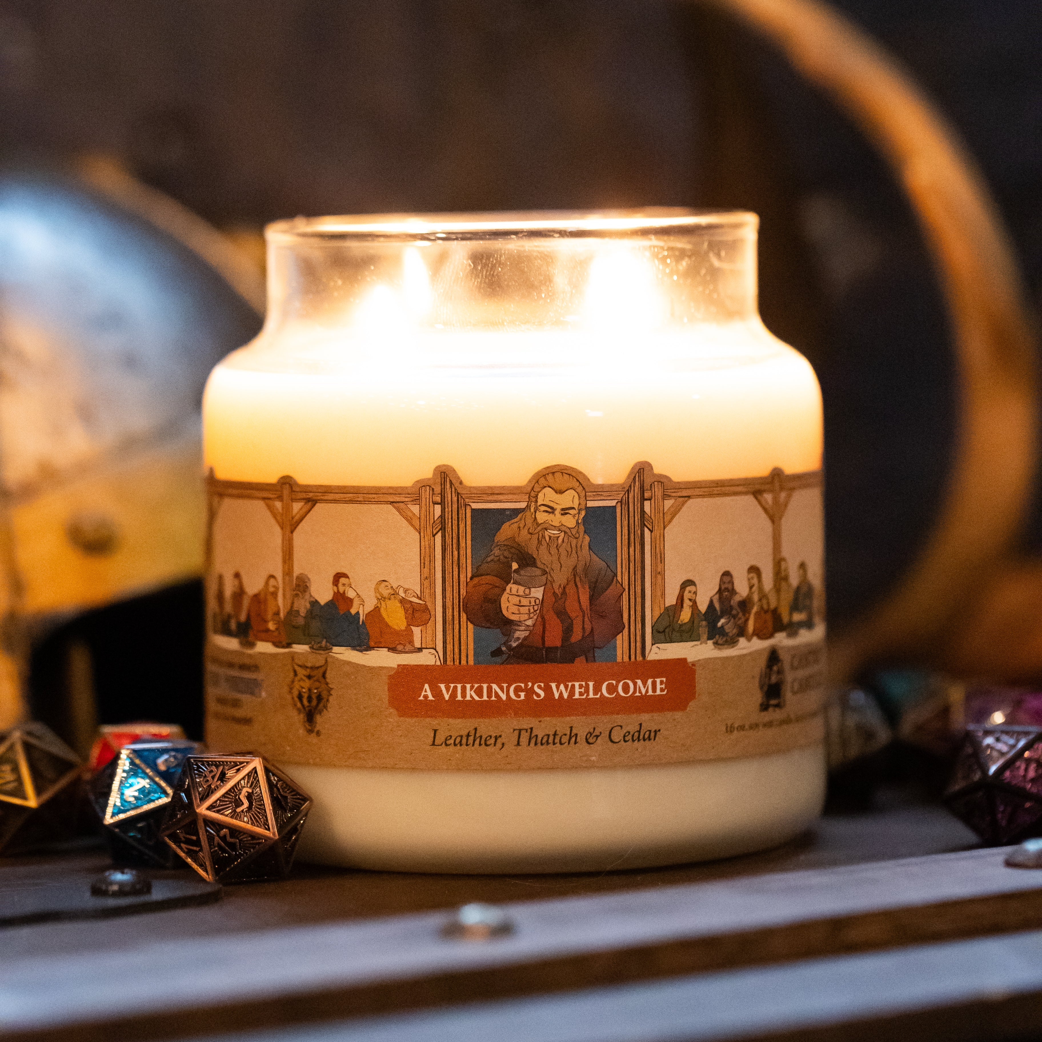 A Viking's Welcome – Cantrip Candles