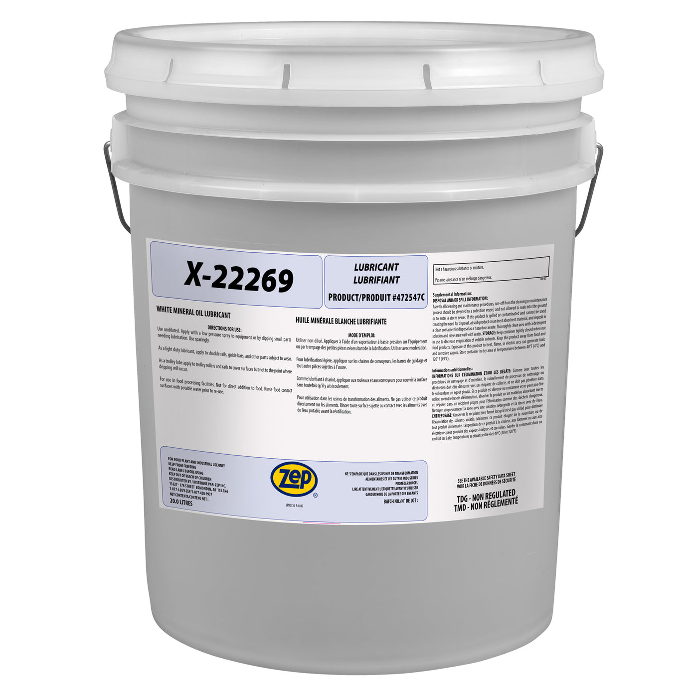 X-22269 - 20 Litres – Zep Canada