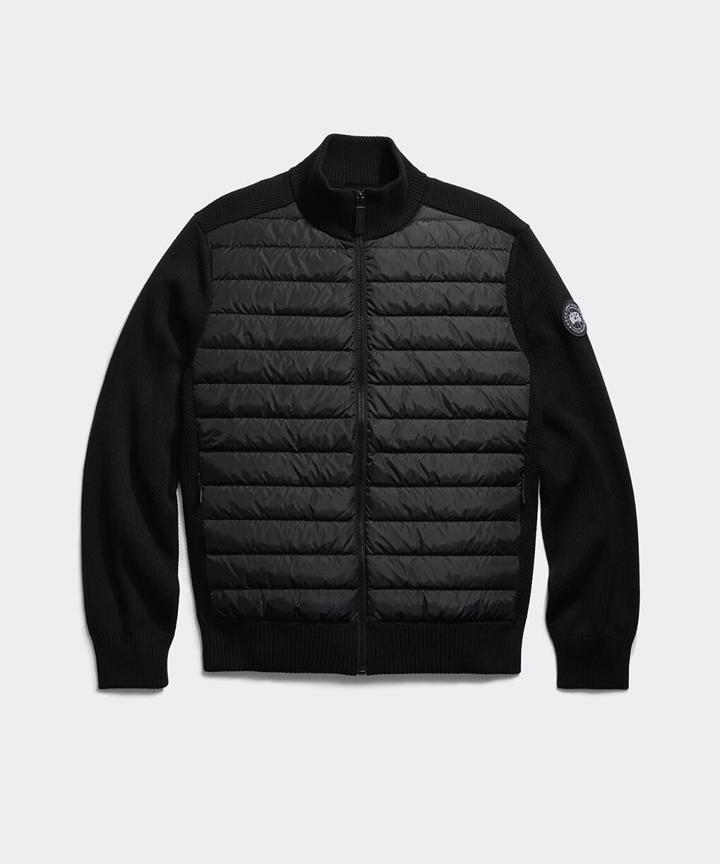 ハイブリッジ ニット ジャケット ブラックレーベル(6830MB)｜カナダ