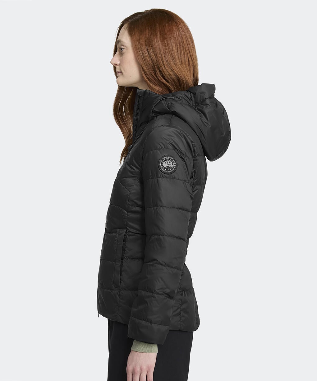 アボット フーディー ブラックレーベル(2220LB)｜カナダグース (CANADA