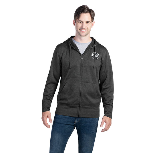 L00667 - Cypress Creek - Adult Polyester Full-Zip Hooded
