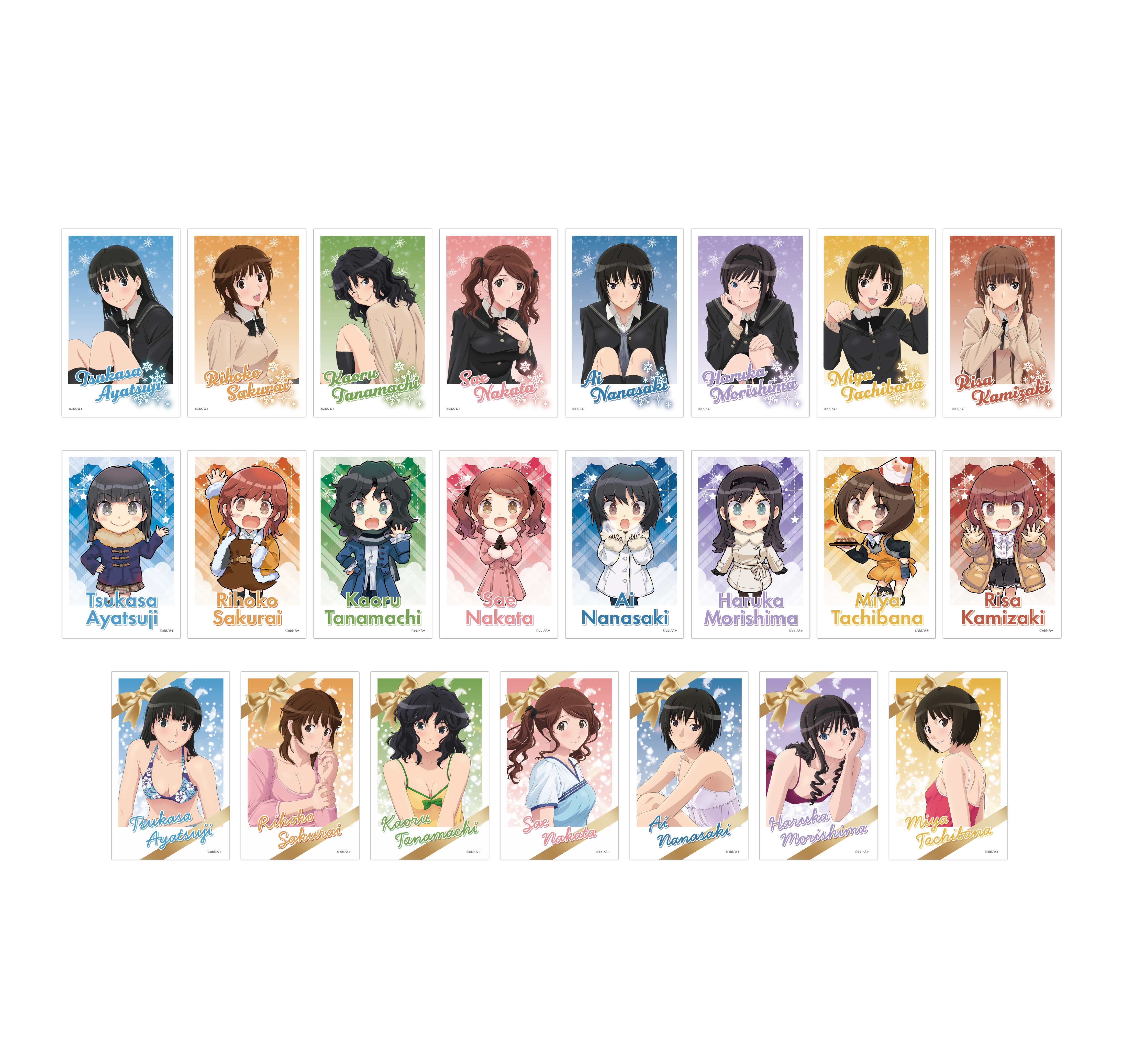 アクリルスタンド等身／棚町薫（TVアニメ「アマガミSS」15周年記念