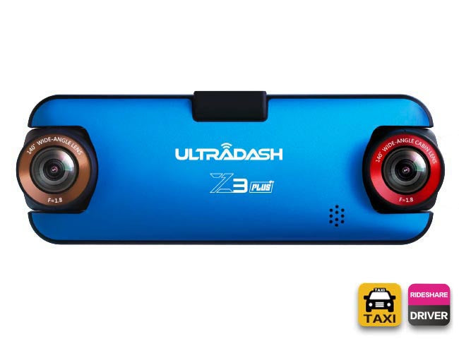 UltraDash Z3+ (Commercial) - Dash Cam For Ridesharing and Taxi