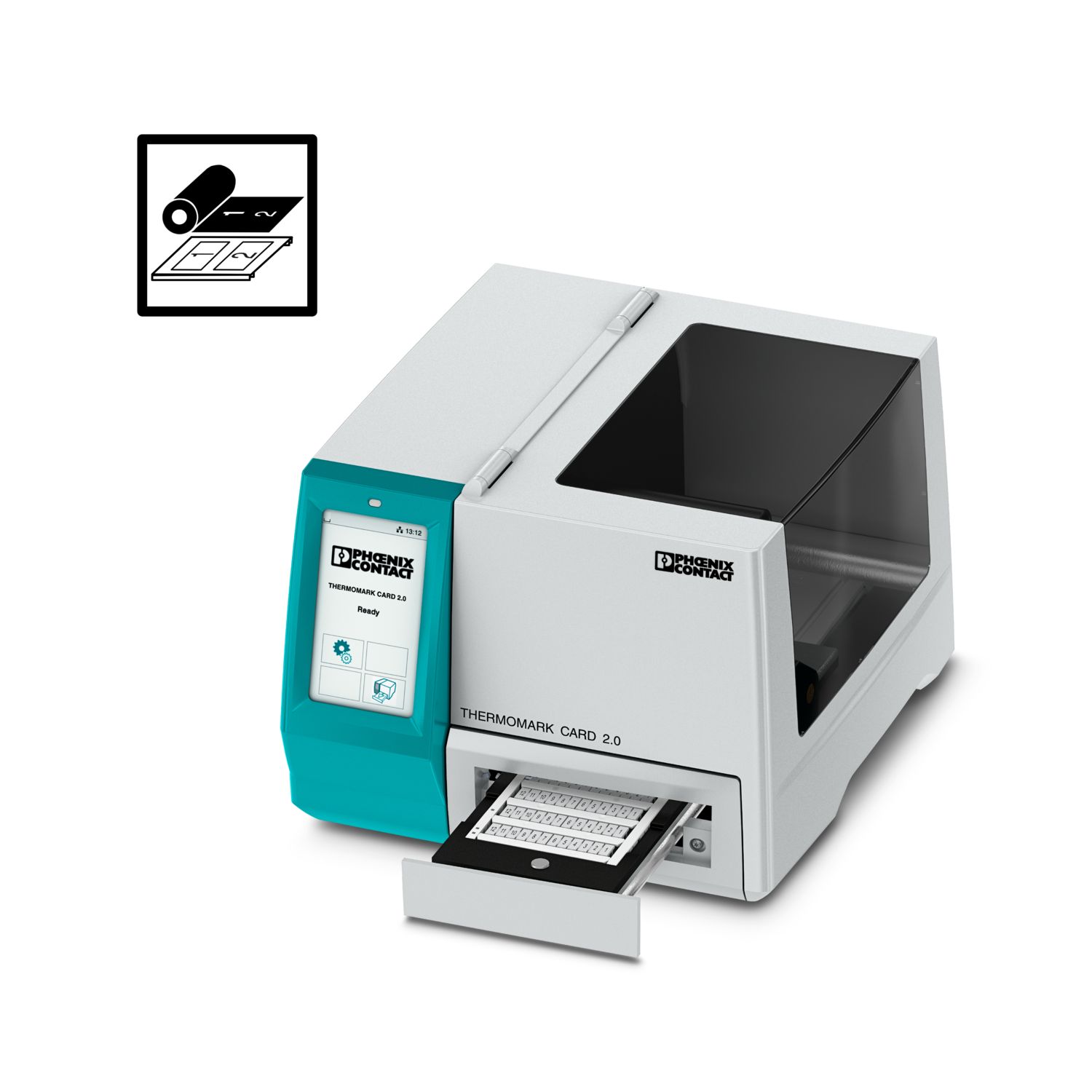THERMOMARK CARD 2.0 - Thermal transfer printer - 1085267 | Phoenix