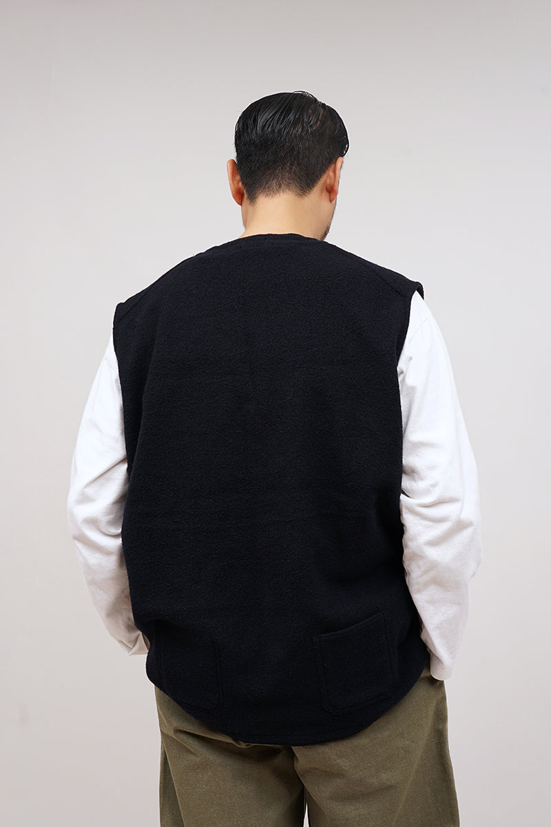 東洋GOLDハリスツィードLベストoldjoeブラックサイン ナイジェル