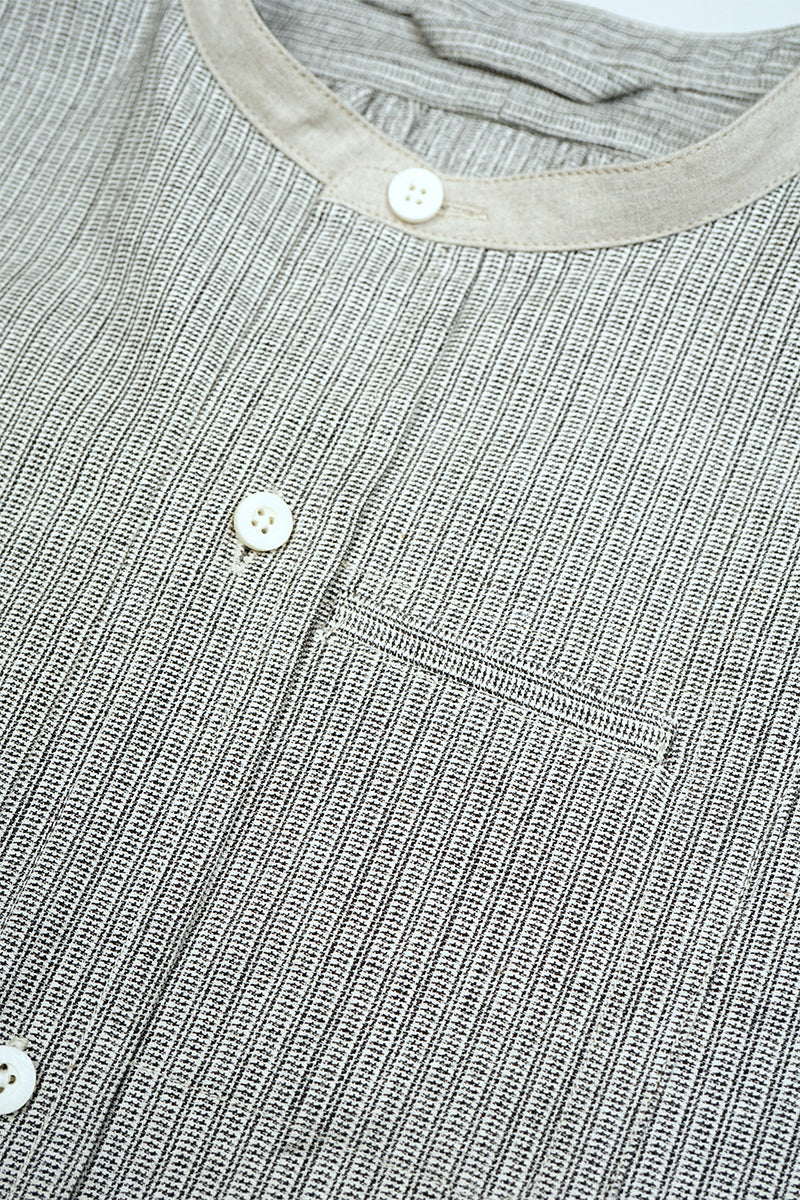 ナイジェル・ケーボン】MAN / ブラックスミスシャツ - ストライプ