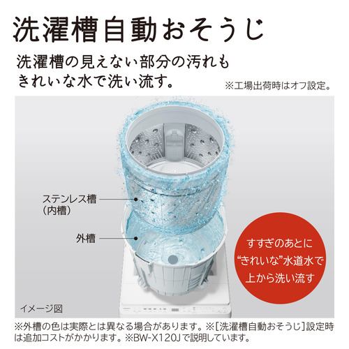 日立 BW-V80J 全自動洗濯機 (洗濯8.0kg) ホワイト【DD】 | ヤマダ