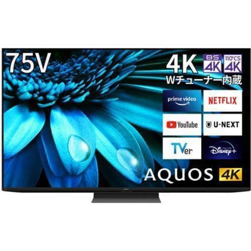 シャープ 4T-C75EL1 液晶テレビ AQUOS 4K 75V型 4TC75EL1【DD