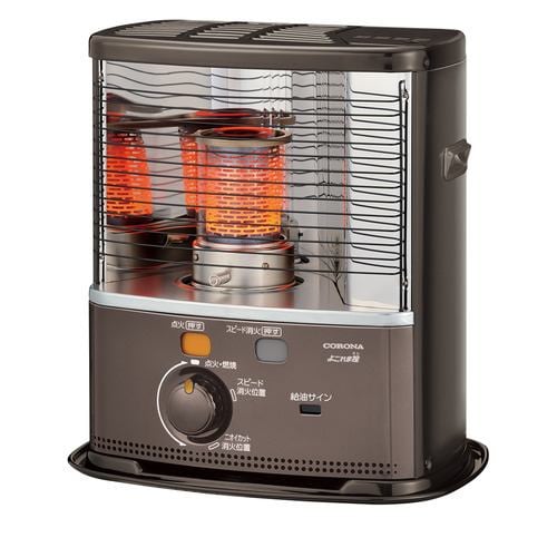 CORONA SL-6624(W) ポータブル石油ストーブ（対流型） 木造17畳