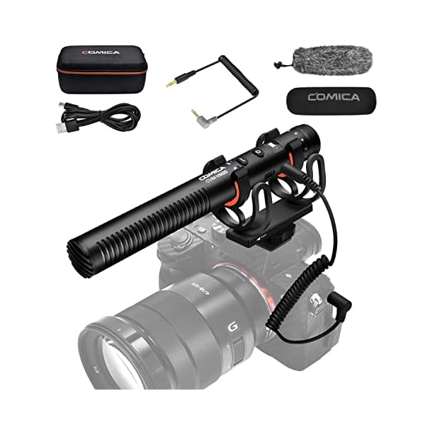 ヤマダモール | ビデオカメラ外付けマイクCOMICA CVM-VM20ショット