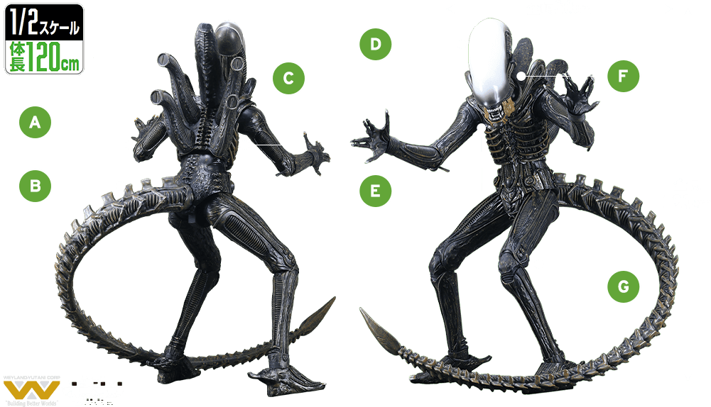 週刊 エイリアン ゼノモーフをつくる：ホーム | アシェット