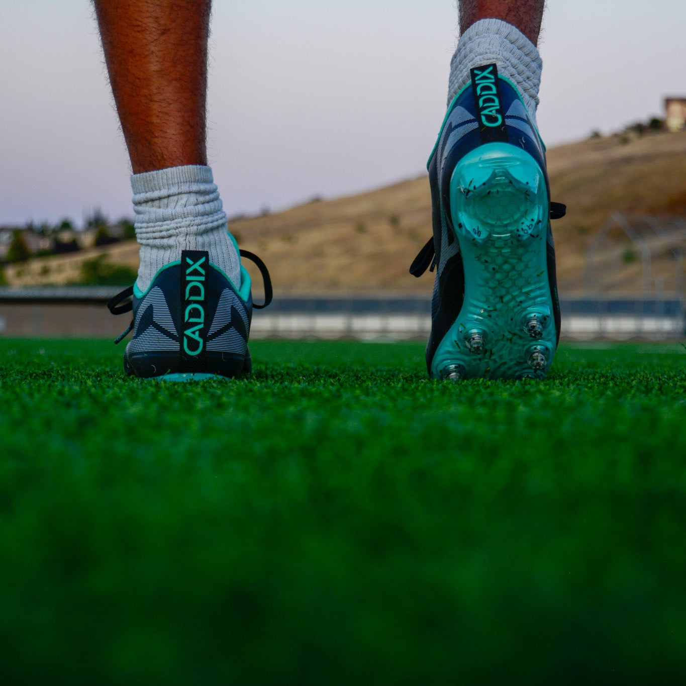 Men's teals - Low [Football & Lacrosse Cleats] | Caddix