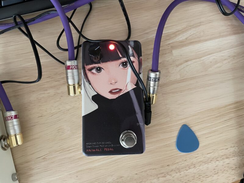 Animals Pedal “Dawn Ocean Meditation Booster” ビンテージトーンを